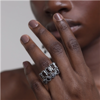 Ringe Maria e Luisa Jewels Dame in Silber Quarzo AA0138/V1 FUME' - AA0138/V1 FUME'